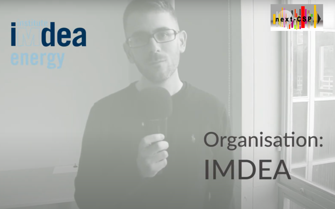 Meet the team: a video interview with Next-CSP partner IMDEA