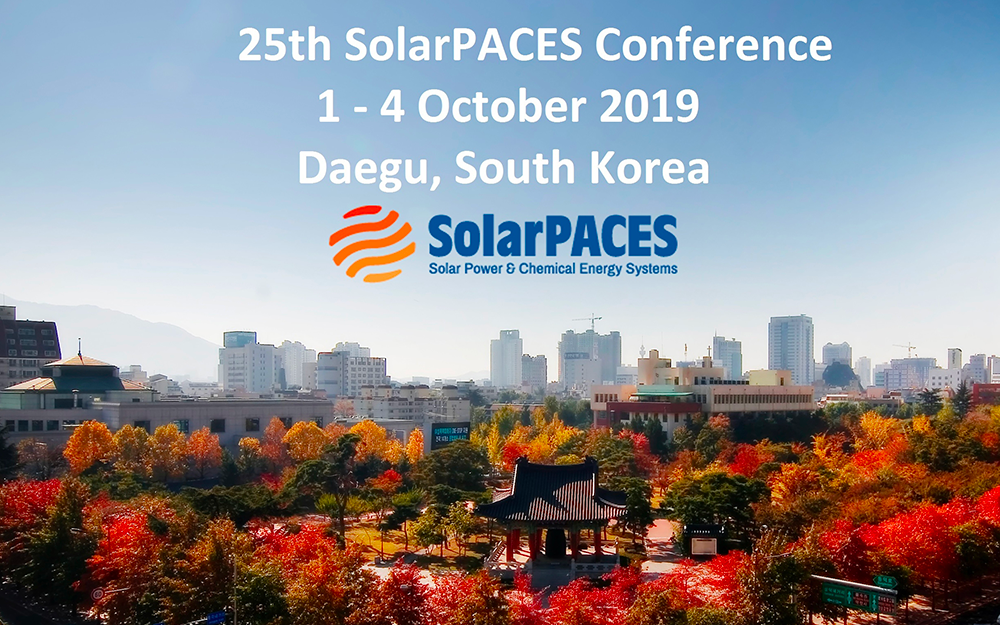 Conference Proceedings: SolarPACES 2019